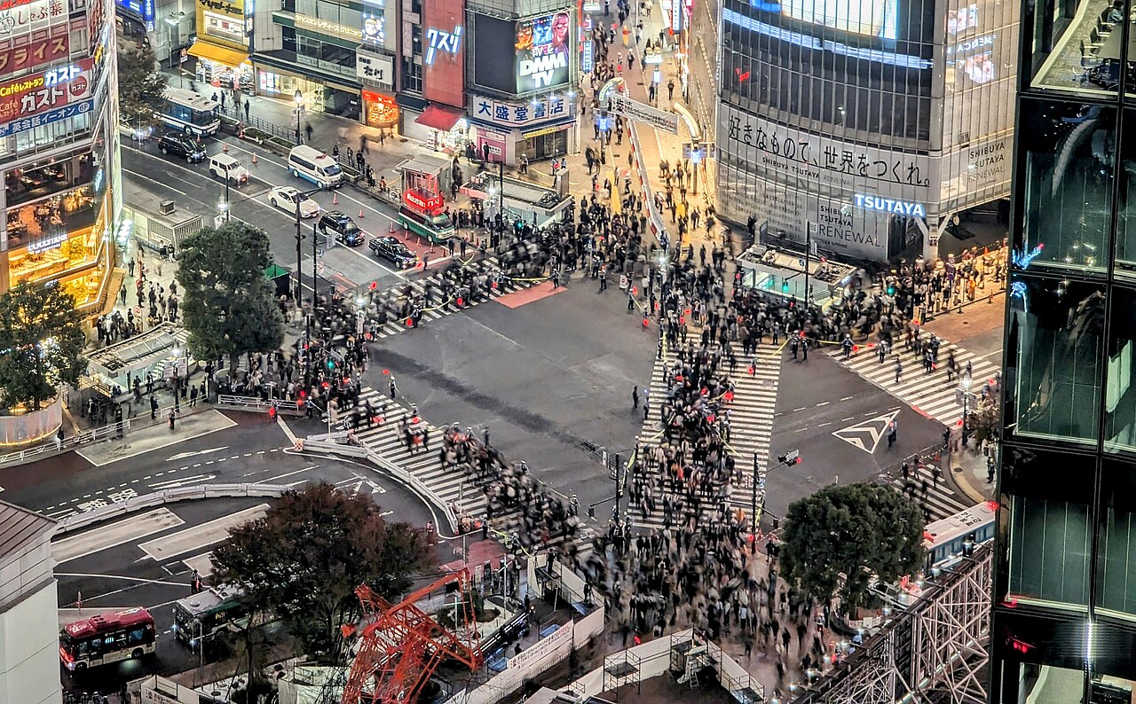 Shibuya Scramble Crossing